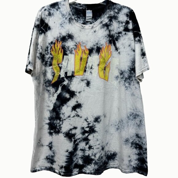 Gildan Other - Gildan Tie Dye Savage Vibes Graphic Short Sleeve T-Shirt Men’s XL